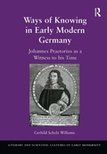 Cover: Ways of Knowing in Early Modern Germany - Routledge