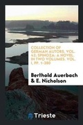 Cover: Collection of German Autors. Vol. 42; Spinoza - Trieste Publishing