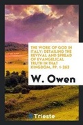 Cover: The Work of God in Italy - Trieste Publishing