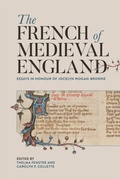Cover: The French of Medieval England - De Gruyter