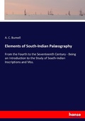 Cover: Elements of South-Indian Palaeography - Hansebooks