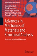 Cover: Advances in Mechanics of Materials and Structural Analysis - Springer