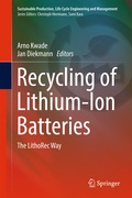 Cover: Recycling of Lithium-Ion Batteries - Springer