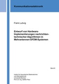 Cover: Entwurf von Hardware-Implementierungen nachrichtentechnischer Algorithmen in Mehrantennen-OFDM-Systemen - Shaker