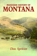 Cover: Roadside History of Montana - Mountain Press