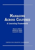 Cover: Managing Across Cultures: A Learning Framework - Center for Creative Leadership