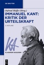 Bild: Immanuel Kant: Kritik der Urteilskraft - De Gruyter