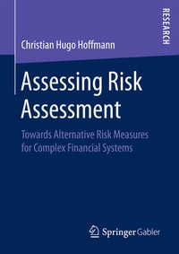 Enlarge image Cover: Assessing Risk Assessment - Springer Gabler