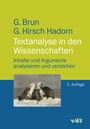 Cover: Textanalyse in den Wissenschaften - vdf Hochschulverlag AG