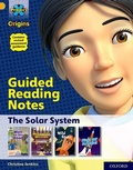 Cover: Project X Origins: Gold Book Band, Oxford Level 9: The Solar System: Guided reading notes - Oxford University Press