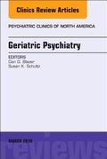 Cover: Geriatric Psychiatry, An Issue of Psychiatric Clinics of North America: Volume 41-1 - Elsevier