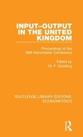 Cover: Input-Output in the United Kingdom - Routledge