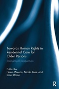 Cover: Towards Human Rights in Residential Care for Older Persons - Routledge