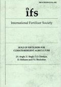 Cover: Role of fertilisers for climate-resilient agriculture - International Fertiliser Society