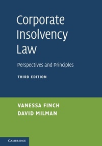 Abbildung von: Corporate Insolvency Law - Cambridge University Press