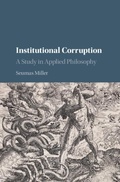 Cover: Institutional Corruption - Cambridge University Press
