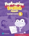 Cover: Poptropica English Islands Level 5 Teacher's Book with Online World Access Code + Test Book pack - Pearson Longman