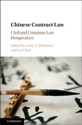Cover: Chinese Contract Law - Cambridge University Press