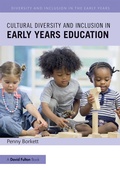 Cover: Cultural Diversity and Inclusion in Early Years Education - Routledge
