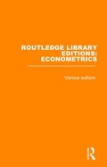 Cover: Routledge Library Editions: Econometrics - Routledge
