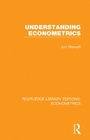 Cover: Understanding Econometrics - Routledge