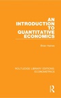 Cover: An Introduction to Quantitative Economics - Routledge
