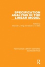Cover: Specification Analysis in the Linear Model - Routledge