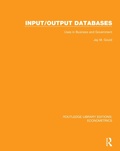 Cover: Input/Output Databases - Routledge