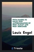 Cover: From Handel to Halle - Trieste Publishing