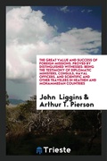 Cover: The Great Value and Success of Foreign Missions. Proved by Distinguished Witnesses - Trieste Publishing