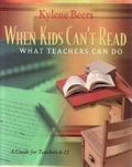 Cover: When Kids Cant Read What Teachers Can Do - Boynton/Cook Publishers Inc US