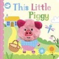 Cover: Little Learners This Little Piggy Finger Puppet Book - Parragon Book Service Ltd