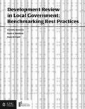Cover: Development Review in Local Government - School of Government