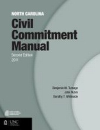 Abbildung von: North Carolina Civil Commitment Manual - School of Government