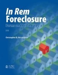 Abbildung von: In Rem Foreclosure Forms and Procedures - School of Government