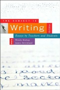 Cover: The Subject is Writing - Boynton/Cook Publishers Inc US