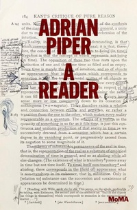 Enlarge image Cover: Adrian Piper: A Reader - Museum of Modern Art