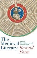 Cover: The Medieval Literary: Beyond Form - D.S. Brewer