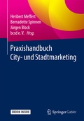 Cover: Praxishandbuch City- und Stadtmarketing - Springer Gabler