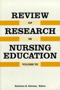 Cover: Review of Research in Nursing Education, Volume VII - National League for Nursing,U.S.