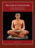 Cover: The Craft of a Good Scribe - Brill