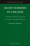 Cover: Grain Subsidies in Ukraine - Martinus Nijhoff