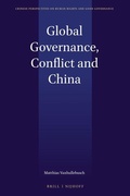 Cover: Global Governance, Conflict and China - Martinus Nijhoff
