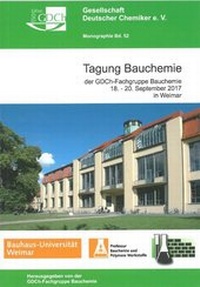 Abbildung von: Tagung Bauchemie, 18.-20. September 2017 in Weimar - Gesellschaft Dt. Chemiker
