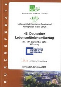 Abbildung von: 46. Deutscher Lebensmittelchemikertag 2017 - Gesellschaft Dt. Chemiker