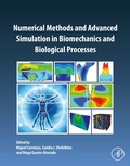 Cover: Numerical Methods and Advanced Simulation in Biomechanics and Biological Processes - Academic Press