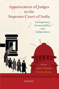 Abbildung von: Appointment of Judges to the Supreme Court of India - OUP India