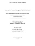 Cover: Improving Crop Estimates by Integrating Multiple Data Sources - National Academies Press