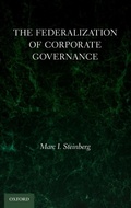 Cover: The Federalization of Corporate Governance - Oxford University Press Inc