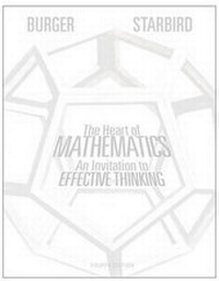 Enlarge image Cover: The Heart of Mathematics: An Invitation to Effective Thinking, 4e + WileyPLUS Registration Card - Wiley